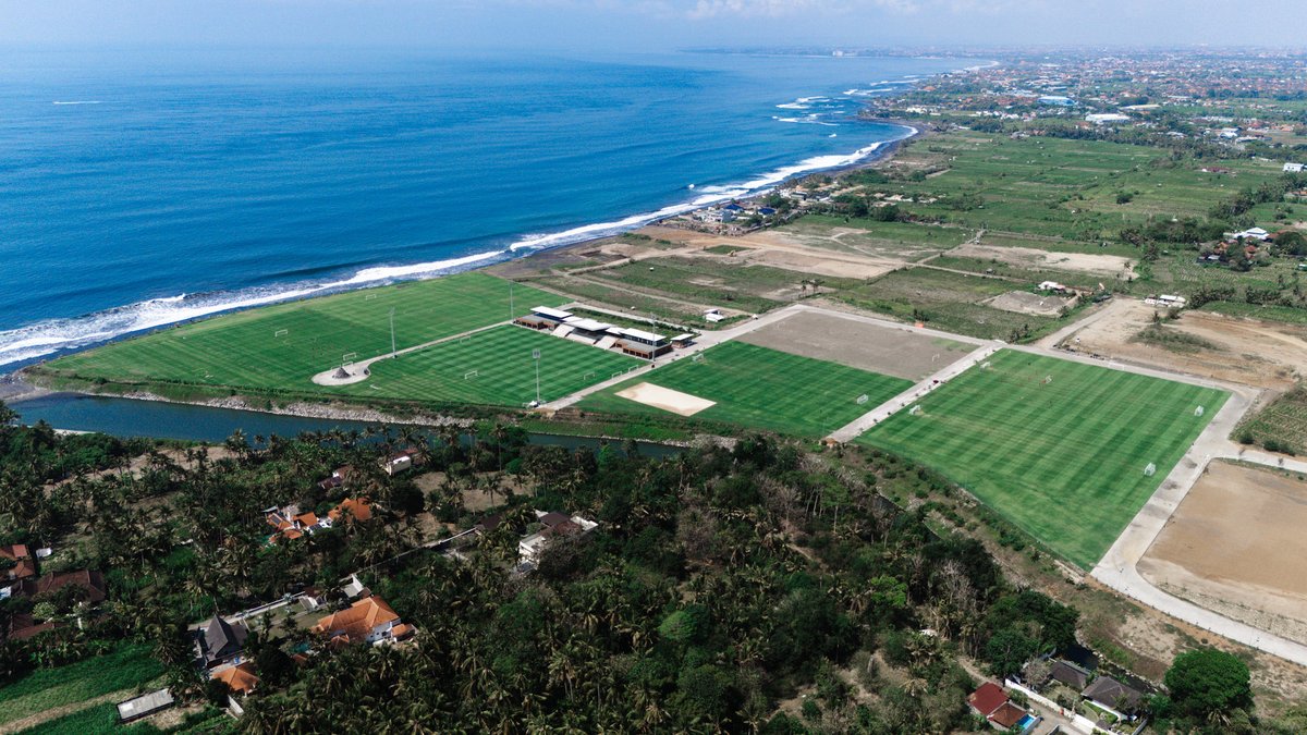 Bali United Training Center BUTC Aerial View in Gianyar Bali